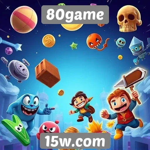 80game oferece diversas opções de jogos para os usuários